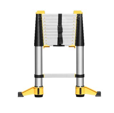 China Folding Ladders 3.2 Meters Soft Close Telescopic Ladder With TUV Certificate Hand Protect Ladder en venta