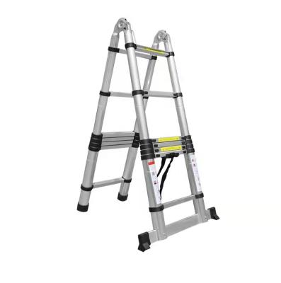 Cina Folding Ladders Non Slip Top Roof Heavy Duty Multi Purpose Engineering Telescopic Extension Ladder in vendita