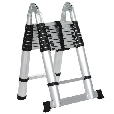 China Aluminum Multi Purpose Folding Ladders Telescopic Ladder Extension Tall Ladder EN131 Certificate for sale