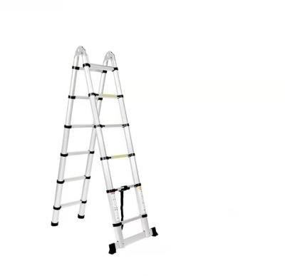 Cina Folding Ladders Extension Double Sided Telescopic Ladder Retractable Telescopic Ladder with EN131 in vendita