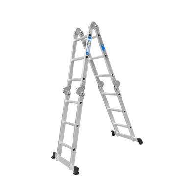 중국 Easy Foldable Folding Ladders Lightweight Aluminum Multi Purpose Ladder For Home Use 판매용