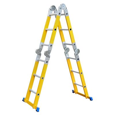 Китай EN 131 Multi Purpose Ladder Factory Sale Aluminum Hinges Universal Ladder Folding Ladders Directly продается