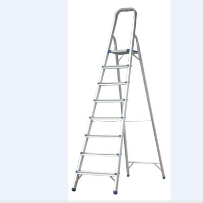 China EN131 Folding Ladders Household Aluminum Mobile Ladder Portable Ladder With Cheapest Price Te koop