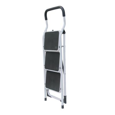 China Hot Selling Folding Ladders Steel Folding Ladder With Non-slip Handrail Household Folding Stainless Step Ladder Te koop