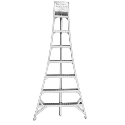 China Aluminum Folding Ladders Tripod Fruit Picking Step Ladder Orchard Harvest Ladder for sale