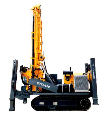 China Factory China 600m Crawler Mounted Diesel Engine Driven Pneumatic Borehole DTH Water Well Drilling Rig Machine for sale