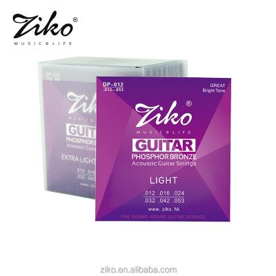 China Acoustic Guitar Strings ZIKO Acoustic Guitar Strings Musical Instrument Accessories PHOSPHORUS BRONZE STRINGS Guitar Parts Wholesale for sale