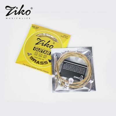 China wholesale bulk GUITAR vacuum bell ziko bass acoustic guitar string for sale