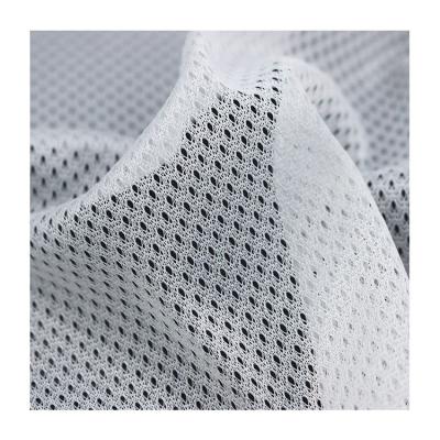 China Manufacturer Anti-Static 100% Polyester Mesh Net Fabric White For Wedding Dress for sale