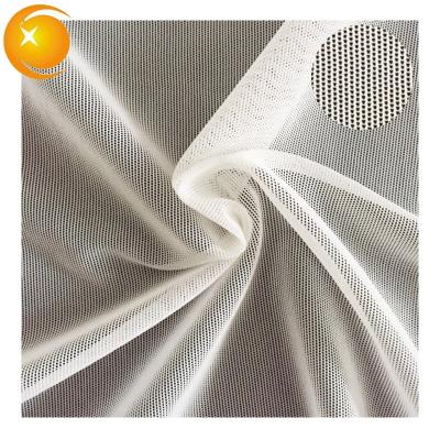 China 4 Way Stretch 90% Nylon 10% Breathable Stretch Spandex Mesh Fabric For Embroidery Underwear Bra Lingerie Makeup Striping Legging for sale