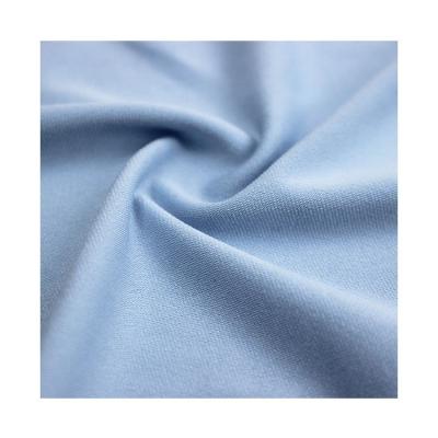 China Stretch Manufacturer Custom Color 90% Polyester 10% Spandex Polyester Fabric For Garments for sale