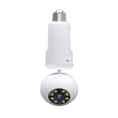 China Human Motion Tracking New Tuya Smart Bulb Wifi Security CCTV Camera 360 Panoramic Fisheye IP Network PTZ Camera Bulb CE Wireless Panoramic Fisheye Camera for sale