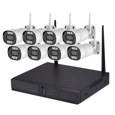 China FansuTi 3Mp 8 Channel Wireless NVR KIT Plug NIGHT VISION And Game P66 Waterproof Motion Alert Face Detection IR Human Night Vision for sale