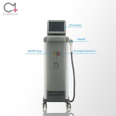 China Professional Tattoo Removal Laser Beauty Instrument with Water Cooling Air Cooling for sale