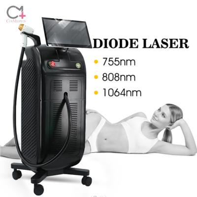 China 15*25mm / 15mm*35mm Spot Size 810nm Laser Diode Hair Removal Machine for Effective Results for sale