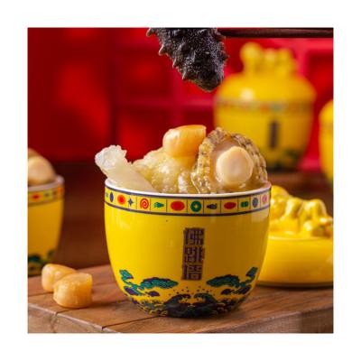 China Fotiaoqiang Nutritious Frozen Abalone Precooked Seafood Stew Classical Series Buddha Jumps Over The Wall Fast Food for sale