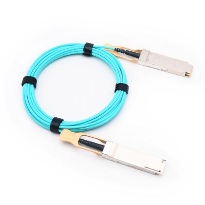 China FTXX Factory Big Stock 10g 25g 40g 100g AOC Active Fiber Optic Cable For Sale for sale