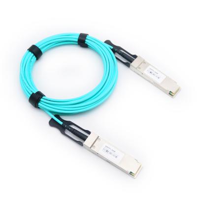 China FTXX QSFP+ to QSFP+ Active Optical Cable 10m (33ft) QSFP-H40G-AOC10M Compatible 40G QSFP+ for sale