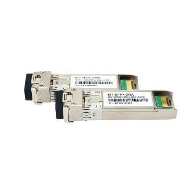 China Compatible FTXX SFP-10G-BX BiDi SFP+ 1490nm/1550nm 80km 120km DDM LC SMF Simplex Transceiver Module for sale