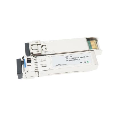 China FTXX 10g Bidi SFP Transceiver Module 10g 1270/1330nm 20km LC Ddm 10g SFP Optical Transceiver for sale