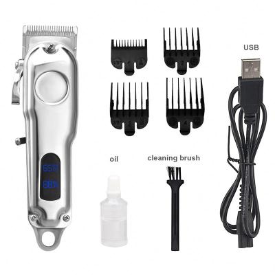 China Rechargeable Salon Hair Trimmer Electric Hair Trimmer Hair Clipper with Low Professional Hair Trimmer for Men for sale