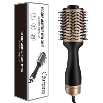 China 2020 Factory Price Professional Hair Brush Ionic Hot Dryer Hot Comb Airbrush Styler One Step Hair Dryer and Volumizer for sale