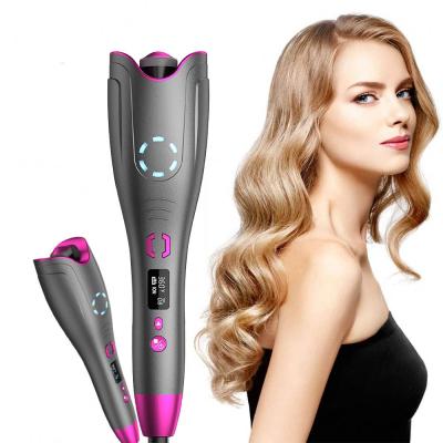 China Ceramic Wavy Automatic Rotating Hair Curler Automatic Rotating 360 Professional Hair Curler Rollers Wave Formers Hair Curler Iron Hair Curling Iron for sale