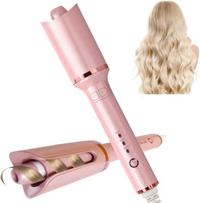 China Small Salon Product New Professional Custom Electronic Air Ceramic Logo Rotating Hair Curling Hair Styler Ceramic Automatic Hair Curler for sale