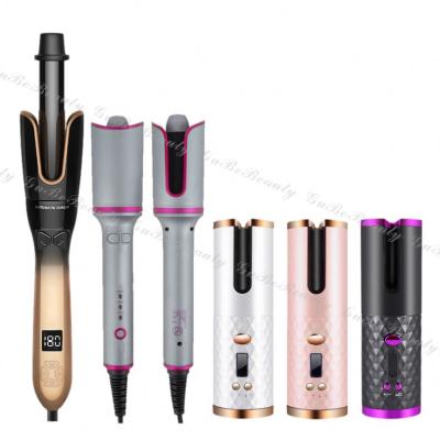 China Professional Smart Aluminum Hair Curling Iron Hair Curler Curling Iron Automatic Hair For Homeuse Diy Hairstyles With High Quality for sale