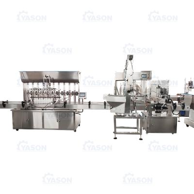 China 10 Food Nozzles Semi Automatic Coconut Oil Filler Detergent Liquid Filling Machine for sale