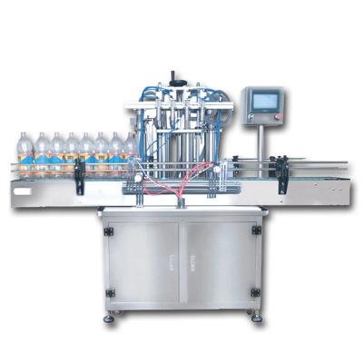 China ALF2/4/6 Integrated Food Type Automatic Piston Liquid Filling Machine With 2/4/6 Heads for sale