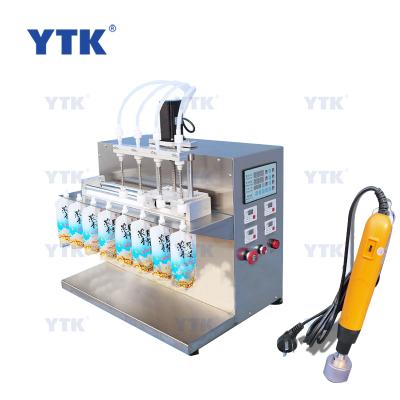 China Automatic Food Liquid Filling Machine Self Standing Bag Beverage Filling Machine for sale