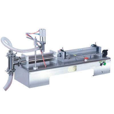 China G1WY 100-1000ml Horizontal Single Head Beverage Cooking Olive Oil Filling Machine Soft Juice Filling Machine Beverage For Cup Can for sale