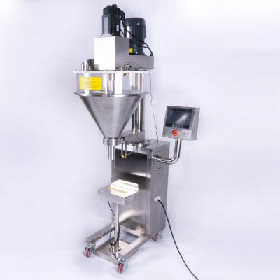 China Semi Automatic Food Dosing/Filler Machine/Powder Filling Auger And Micro Weigher/Screw Conveyor for sale