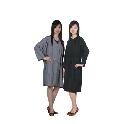 China Hairdressing Client Waterproof Kimono, Custom Salon Barber Smock Apparel, Client Long Robe for sale