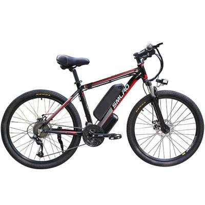 China Aluminum Alloy Hyuhome Electric Bicycles For Adults, 350W Aluminum Alloy Ebike Bicycle 48V/10Ah Lithium-ion Battery Dismountable Mountain Bike for sale