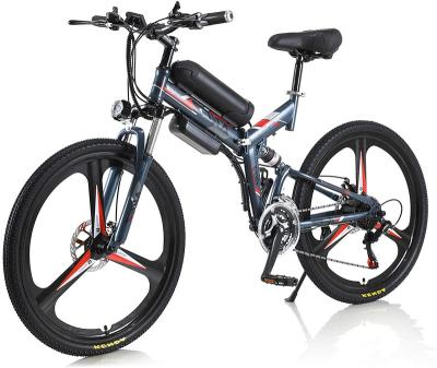 China Multifunctional Electric Bike 350W Ebike Electric Mountain Bike 26