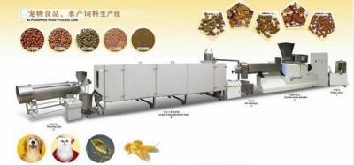 China Professional Pet Food Production Line For Cat / Dog 120kg/H Output for sale