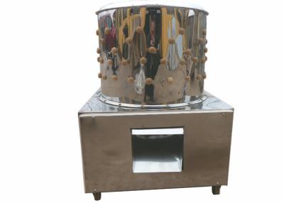 China 60kw Chicken Butchering Equipment , Mini Chicken Plucker High Output for sale