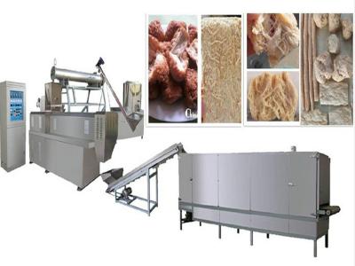 China High Efficient Textured Soya Meat Making Machine 200-260kg/H Output for sale