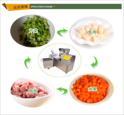 China Customized Small Food Machine For Vegetable Cutting / Mixing 680kg for sale