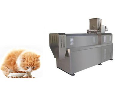 China No Pollution Pet Food Production Line For Dog / Cat / Fish 10.55kw for sale