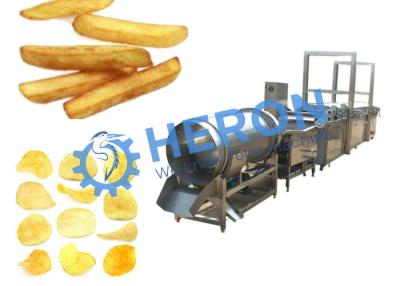 China Semi - Automatic Potato Chips Machine , Chip Processing Line High Speed for sale