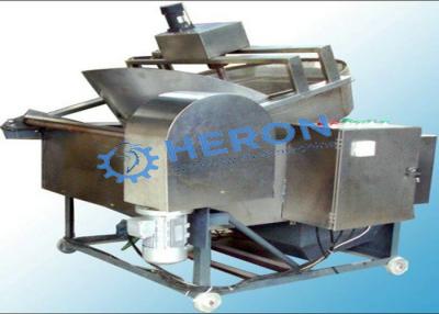 China Continuous Frying Line Stainless Steel Deep Fryer High Degree Automation for sale