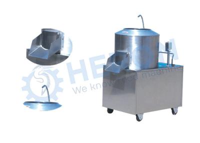 China Stainless Steel Potato Peeling Machine with Organic Rack , Dial Tray And Water Inlet System for sale