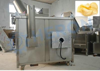 China Automatic Frying Machine , Oil And Water Mixed Frying Pan Chips Maker Machine for sale