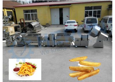 Chine Chaîne de montage frite complètement automatique des pommes chips machine, pommes chips faisant la machine à vendre