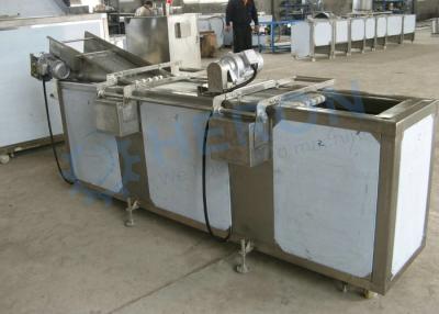 China Automatic Continuous Automatic Fryer Machine / Deep Fryer Equipment for sale