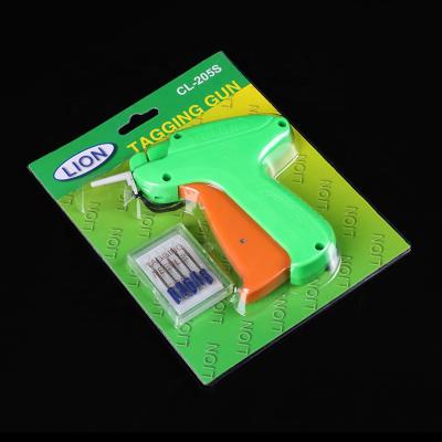 China Plastic Tag Machine Pin Attaching Tagging Gun Tool Standard Set For Garment for sale