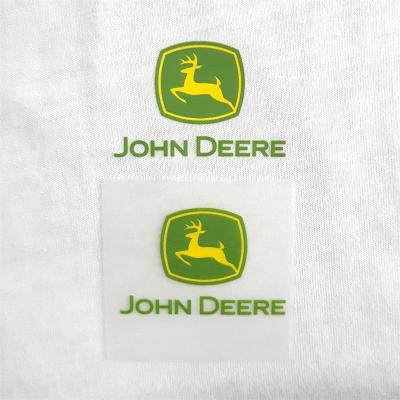 China Custom Viable Hot Sale Brand Screen Printing Iron On Logo Label Sticker Patch Offset Heat Transfer Printing Logo Labels for sale